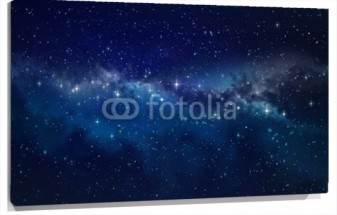 Lienzo Nebulosa en el espacio